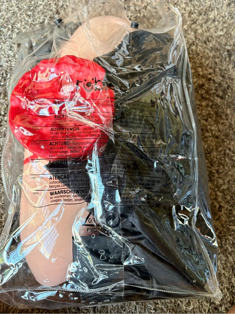 Headless Boy Kids Costume - Black